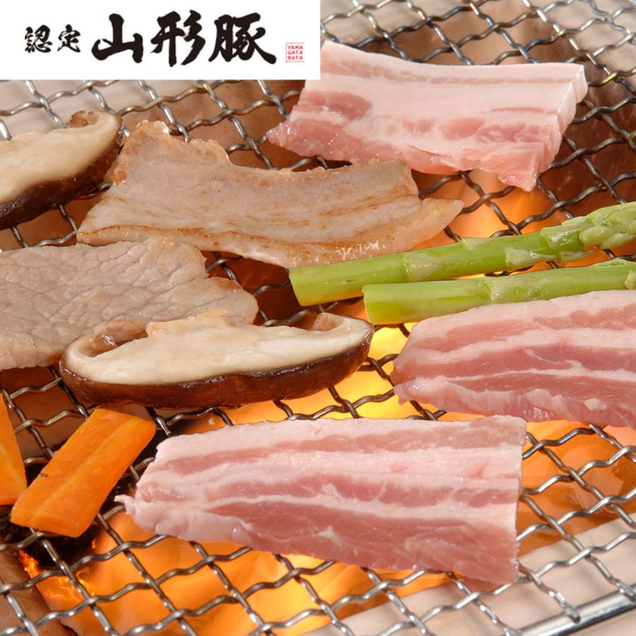 山形 山形県食肉公社認定 山形豚 バラ焼肉（1ｋｇ）