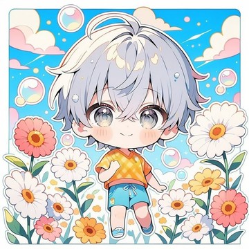 2026SummerCollection 月亮貼紙 BloomingSky
