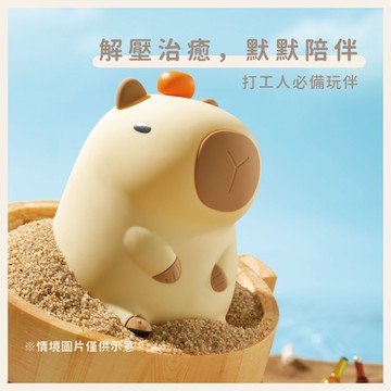 水豚 拍拍燈 / 小夜燈 療癒小物 木魚 烏龜 小花 卡皮