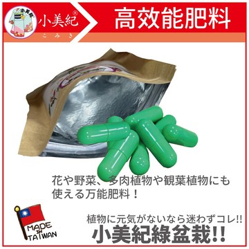 【植物保鑣】綠盆栽膠囊 植物肥料 盆栽肥料 養葉肥 開花肥 多肉肥料 觀葉植物肥料 花盆肥料 植物保標