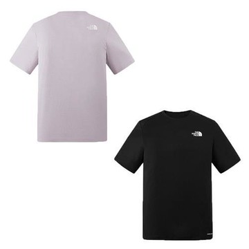 The North Face 北面 防曬短袖上衣 男裝 排汗 灰紫/黑【運動世界】NF0A83TO1OA/NF0A83TOJK3