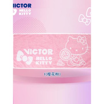 victor威克多hellokitty海賊王聯名羽毛球純棉吸汗運動毛巾TW-OPS