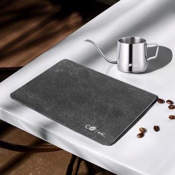 CoFeel凱飛 咖啡手沖壺│304不鏽鋼│250ml│珪藻土吸水墊