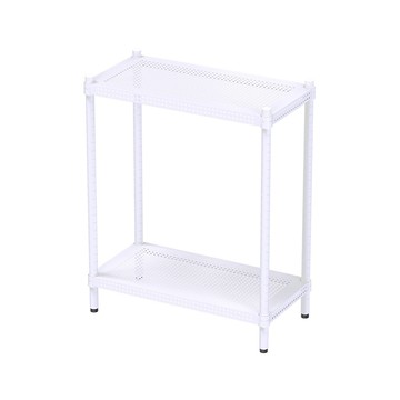 層架/儲藏架/置物架 極致美學 60x30x75公分 二層烤漆沖孔架 兩色可選 dayneeds