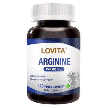 Lovita 愛維他 精胺酸素食膠囊 120顆 全素配方  1.875g  1罐
