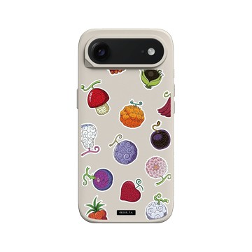 iPhone Air SolidX 貝殼灰 - 航海王 One Piece - 貼紙系列-惡魔果實