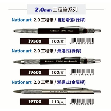 普思AP Nationart工程筆(多款)I9700