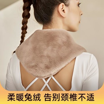 護頸椎脖套小圍脖圍巾頸部保暖神器脖子防寒女加絨加厚防受涼冬季