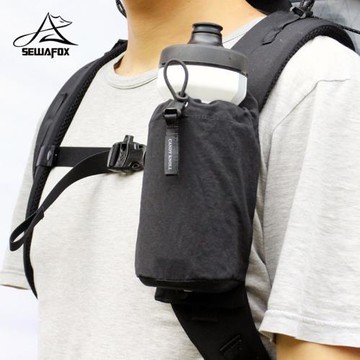 SEWAFOX 肩帶外掛包水壺袋套CORDURA®登山徒步戶外背包配件