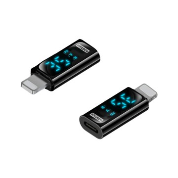 MoZuo Type-C轉Lightning接口 PD35W 數據顯示快充傳輸轉接頭