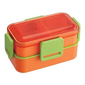 2-stage fluffy lunch box Marche carrot PFLW4