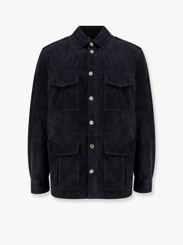Suede jacket - BRUNELLO CUCINELLI - gender_Man