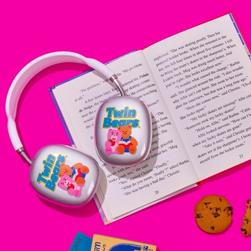 ♑️摩羯座生日快樂♑️ 聯名限定_韓國文創品牌【Wiggle Wiggle】Bellygom AirPods Max殼套 (實用禮物 | 3C周邊 | 生日禮物🎁)