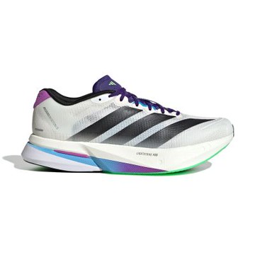 Adidas Adizero Boston 13 M 男鞋 白黑紫色 緩震 路跑 慢跑鞋 JS4946