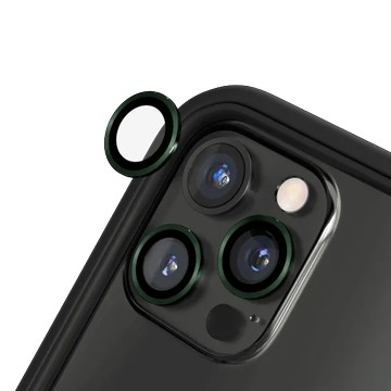 iPhone 11 Pro Max 9H 鏡頭玻璃保護貼 夜幕綠