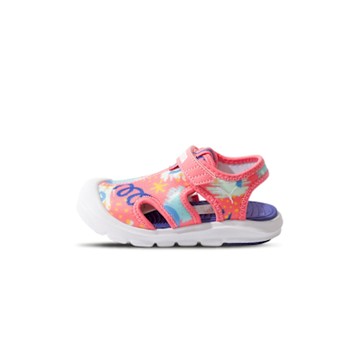 Puma Fun Racer Sandal AOP V Inf 大童 粉彩色 魔鬼氈 包頭 涼鞋 40169502