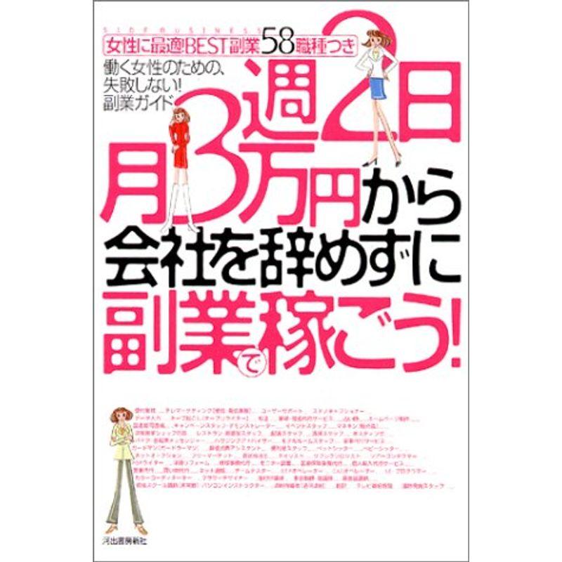 週2日・月3万円から 会社を辞めずに副業で稼ごう