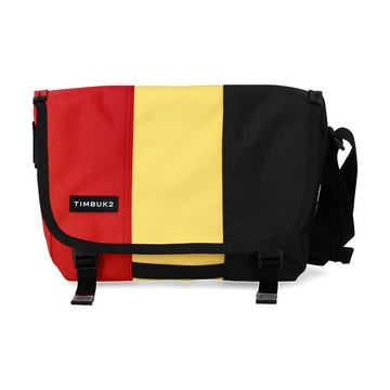 TIMBUK2 Classic Messenger CorduraR Eco 11 吋經典郵差包 - 紅黃黑拼色