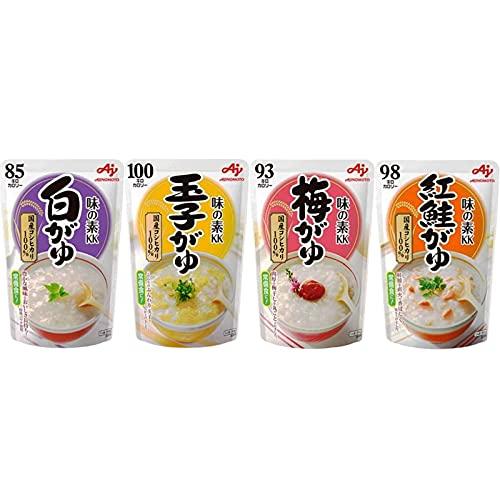 味の素KK おかゆ 白がゆ250g、玉子がゆ250g、梅がゆ250g、紅鮭がゆ250g  各1個セット