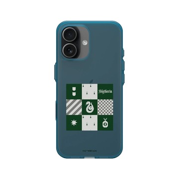 iPhone 17 Clear (相機按鈕) 夜幕藍 - 哈利波特 Harry Potter - 學院盃系列：史萊哲林