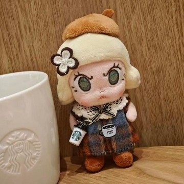 僅娃衣/茉莉吊卡AngryMolly心火怒放彩格呢裙下午茶咖啡套裝