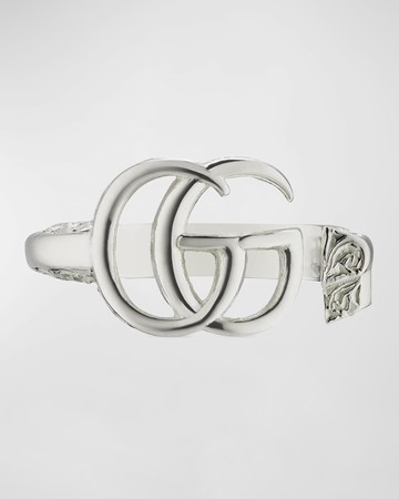 GG Marmont Key Sterling Silver Ring
