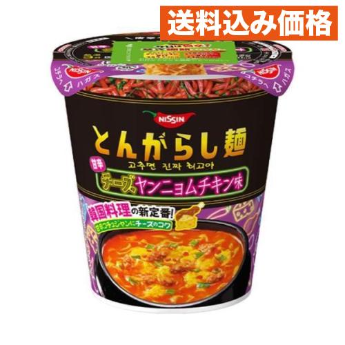 とんがらし麺 甘辛チーズヤンニョムチキン味 65g×12個