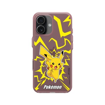 iPhone 17 Clear (相機按鈕) 晶醺玫 - 寶可夢 Pokemon - 戰鬥系列-皮卡丘