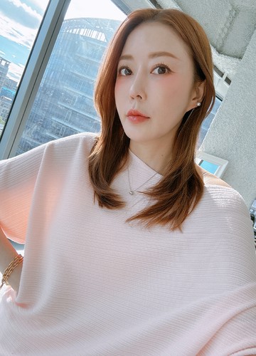 冰涼感線條針織上衣