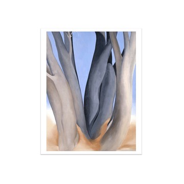 【原版海報】歐姬芙 Georgia O'Keeffe: 黑色的樹幹