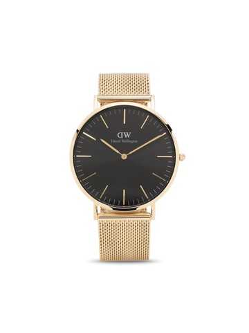 Daniel Wellington - Classic Evergold 40mm - men - stainless steel - One Size - Black