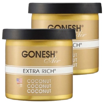 GONESH 芳香膠 日本芳香劑 (78g) 車內/室內芳香  椰子  2罐