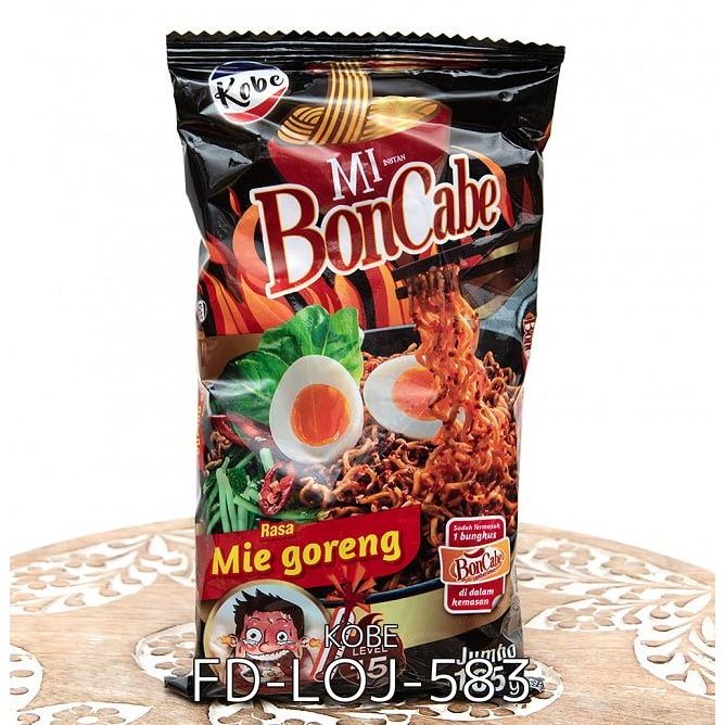 セット BonCabe ボンカベ KOBE (6個セット)インドネシア激辛やきそば ボンチャベ ミーゴレン味 Rasa Mie goreng