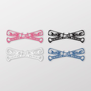 鐵人棒球棍/Super_TW/車貼、貼紙、軟磁 SunBrother孫氏兄弟