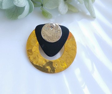 Vintage Jewelry 西洋古董飾品 小巧 幾何層疊 別針