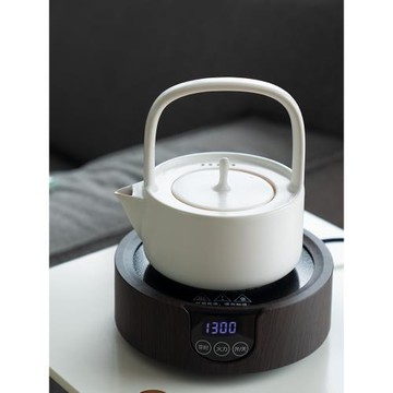 小型電陶爐煮茶器家用煮茶玻璃壺蒸茶壺花茶陶壺日式茶爐定時保溫