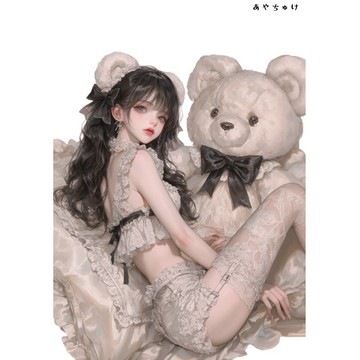 【3 月新品 2】07-095-0099 人物貼紙 動物與可愛蕾絲