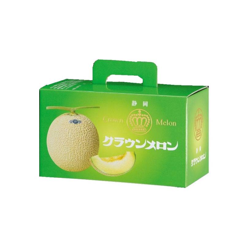  クラウンメロン 山等級 2玉 約3kg 化粧箱 静岡県産 マスクメロン 夏ギフト 御中元 お中元 夏ギフト お中元 御中元