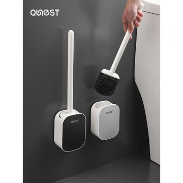 日本進口MUJIE馬桶刷無死角家用免打孔廁所硅膠刷子衛生間掛墻長