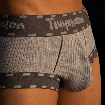 免運🔥TIUYEHALON男士內褲 精梳羅紋棉四角內褲 親膚柔軟彈力好可出槍男內褲 抗菌純棉內褲 運動透氣平角褲