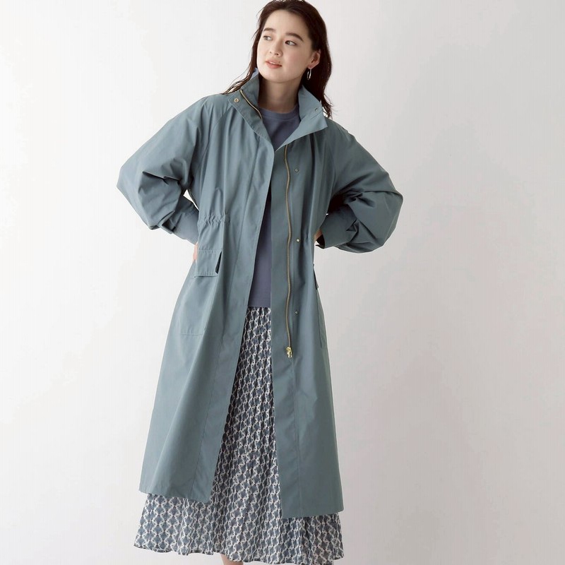 オペーク ドット クリップ Opaque Clip マルチファンクション 2way ロングマウンテンコート ブルー 通販 Lineポイント最大2 0 Get Lineショッピング