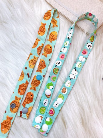 PJ手作【動物小點心】 防疫兒童口罩掛繩