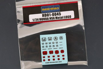 HobbyDesign 模型水貼 1/24 Honda NSX logo 金屬水貼 HD01-0045