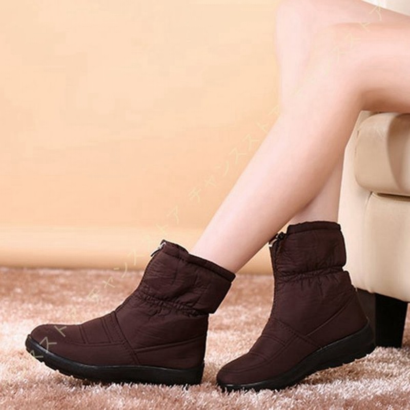 スノーブーツ レディース サイドジッパー 黒 防寒靴 冬靴 裏起毛 ショートブーツ 超軽量 防寒ブーツ 防滑 防寒ブーツ カジュアル 雪靴 綿靴 通勤通学 耐久性 通販 Lineポイント最大0 5 Get Lineショッピング
