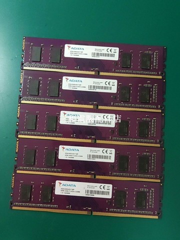 【三和電腦配件店】原裝威剛ddr4 4g2133/2400/2666四代內存條 正品拆機威剛臺式機內存  實物如圖 金手指成色漂亮 發中通