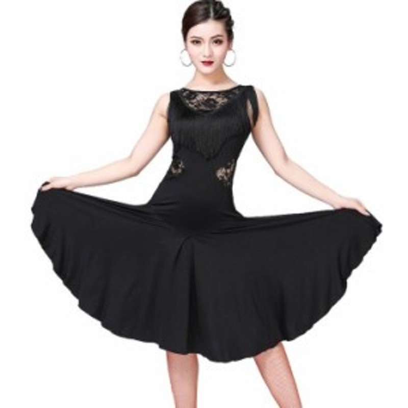 レディースダンス衣装 ラテン ジャズ 社交ダンス ゴーゴーダンス ワンピース フリンジドレス レース透かし彫り セーフパンツ付きス 5色 通販 Lineポイント最大1 0 Get Lineショッピング