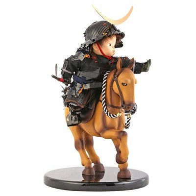 五月人形 伊達政宗 武者人形 子供大将飾り 壱三作 もののふ童 若