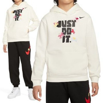Nike K Nsw Club Flc Hd CNY 外套 大童 童裝 黑色 立領 寬鬆 刷毛 IQ3932-133