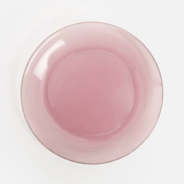 伊登手工玻璃盤15.5cm 紫色