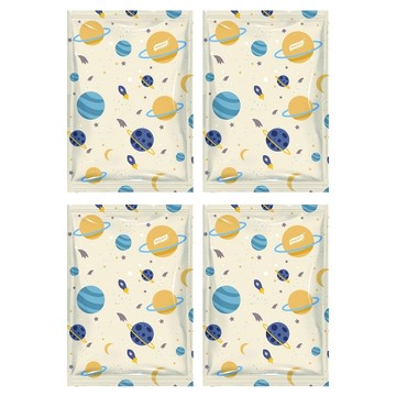 TAILI 太力 星球系列 衣物旅行壓縮收納袋  1套  特大(100 x 80cm)  4個裝